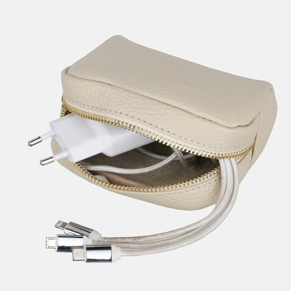 ZORKA - Beige läderfodral