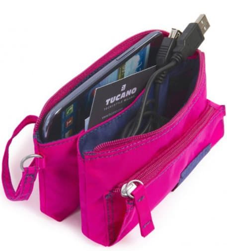 Tucano Lampino Pouch Universal Bag For Phones and Other Devices Up To 5.5" (15 cm x 10 cm) Pink