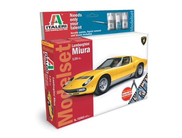 ITALERI 1:24 - Lamborghini Miura - Starter Set