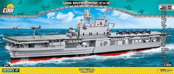 Cobi USS Enterprise CV-6