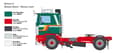 Miniatyrbild 9 av 11: ITALERI 1:24 - Volvo F12 Intercooler Low Roof
