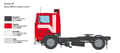 Miniatyrbild 10 av 11: ITALERI 1:24 - Volvo F12 Intercooler Low Roof
