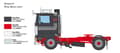 Miniatyrbild 11 av 11: ITALERI 1:24 - Volvo F12 Intercooler Low Roof