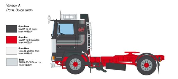 ITALERI 1:24 - Volvo F12 Intercooler Low Roof