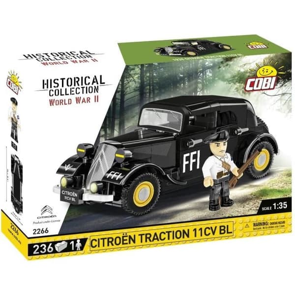 COBI 2266 svarta byggstenar