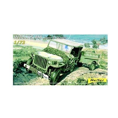 WILLYS MB Jeep &amp; Trailer SERIE 30