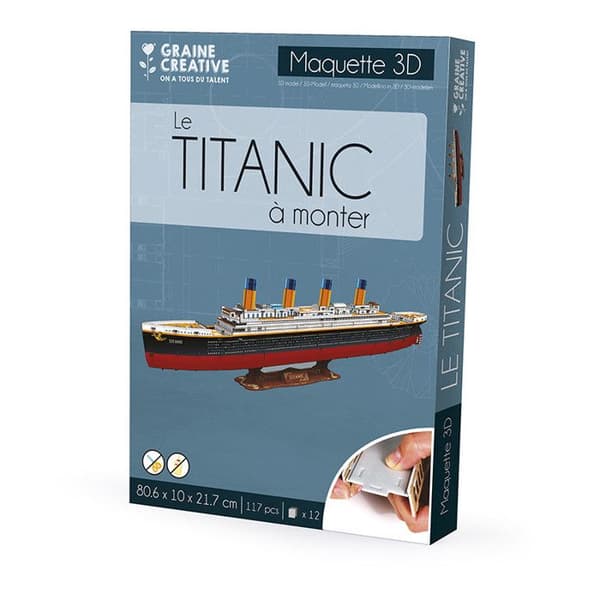 Titanic modell pussel