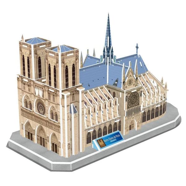 Notre Dame modell pussel