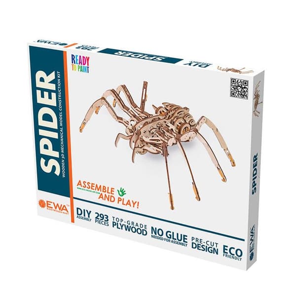 Spindel - Mekaniskt 3D-pussel