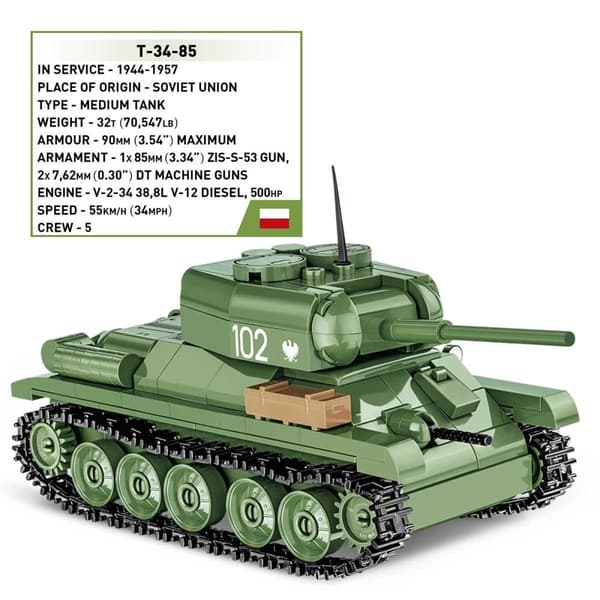 Cobi T-34-85 Tanks