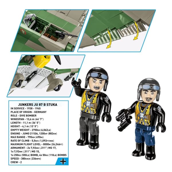 Cobi Junkers JU-87 B Stuka