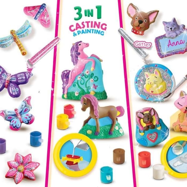 SES CREATIVE - Formning och målning - 3 i 1