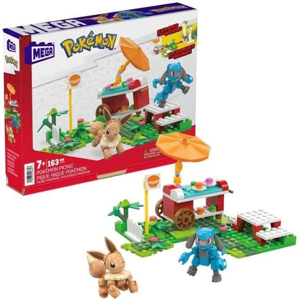 MEGA CONSTRUX - POKEMON - POKEMON PICKNICK - konstruktion - 7 år och uppåt