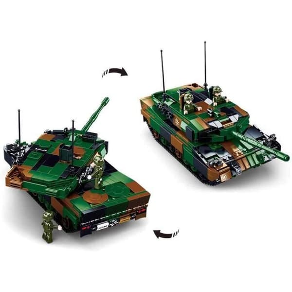 Sluban European Battle Tank-Construction Toy, M38-B0839