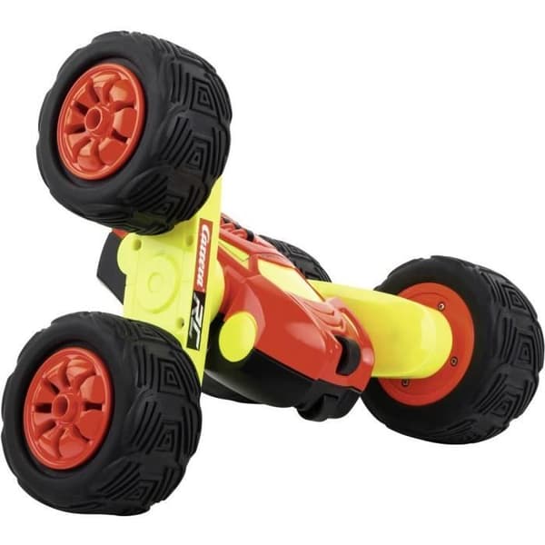 Nybörjare RC-fordon - CARRERA - Turnator - Glow in the Dark - Röd-gul - Exteriör
