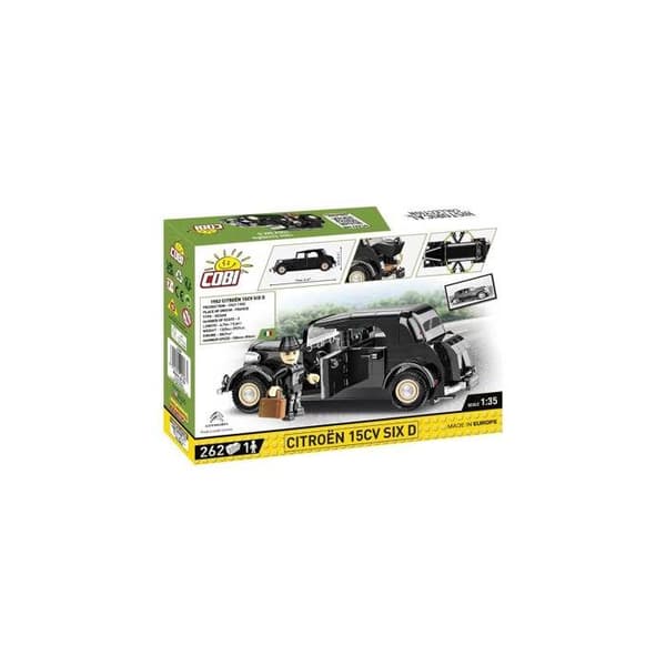 Modellsats - COBI - 2267 - CITROEN 15CV SIX D - Plast - Interiör - Vuxen