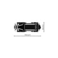 Miniatyrbild 5 av 6: Modellsats - COBI - 2267 - CITROEN 15CV SIX D - Plast - Interiör - Vuxen