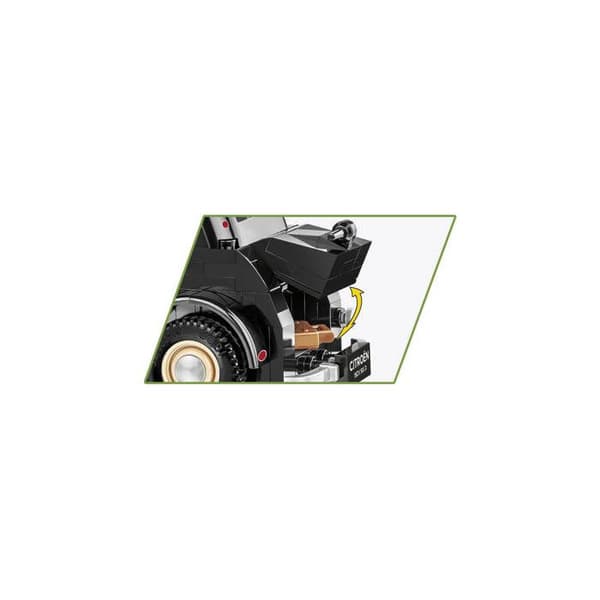 Modellsats - COBI - 2267 - CITROEN 15CV SIX D - Plast - Interiör - Vuxen