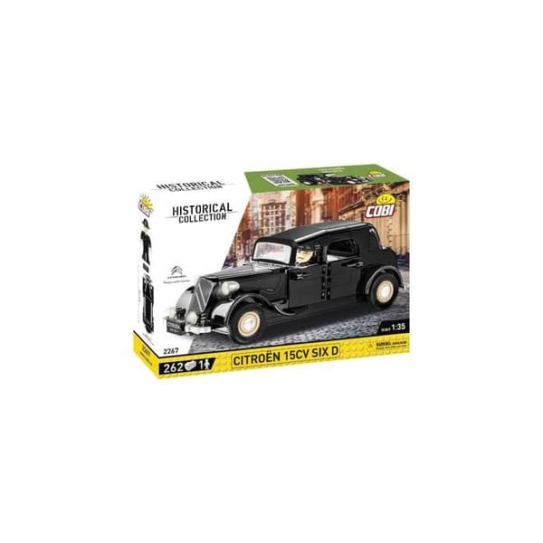 Modellsats - COBI - 2267 - CITROEN 15CV SIX D - Plast - Interiör - Vuxen