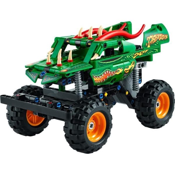 LEGO® Technic 42149 Monster Jam Dragon, 2-i-1, Monster Truck Toy, Racerbil