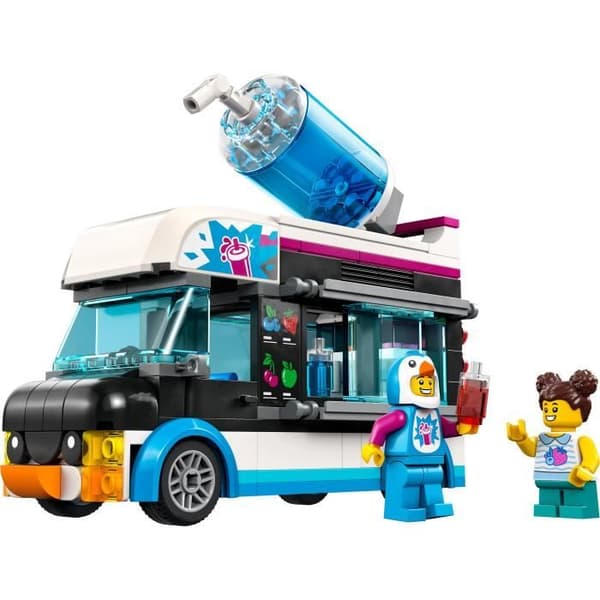 LEGO® City 60384 Penguin's Granite Truck Leksaksbil, 5 år, med minifigurer
