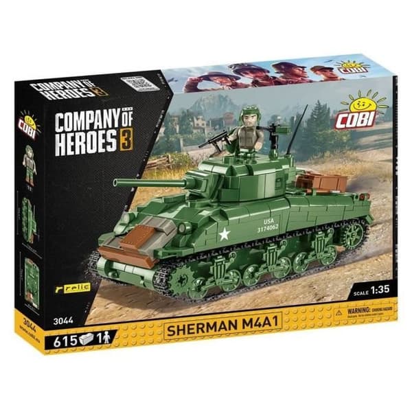 COBI COMPANY OF HEROES 3044 - SHERMAN M4A1