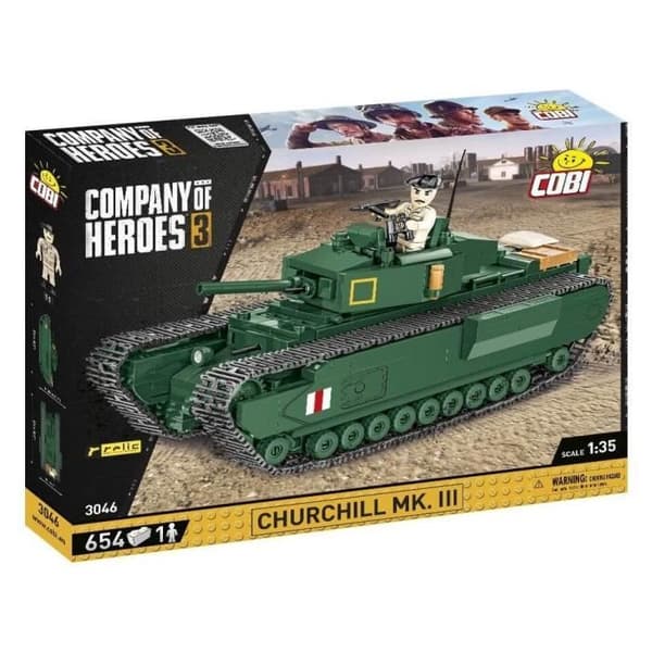 COBI COMPANY OF HEROES 3046 - CHURCHILL MK.III