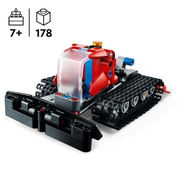 LEGO® Technic 42148 Snow Groomer, 2-i-1, Byggleksak, med snöskoter, modellfordon