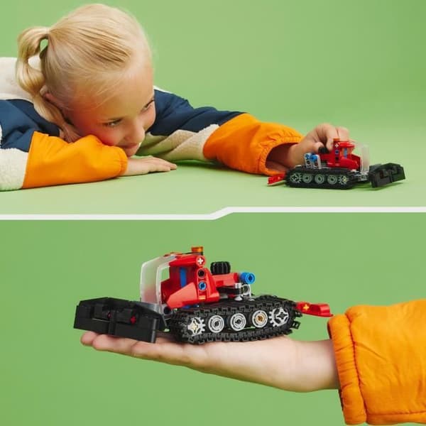LEGO® Technic 42148 Snow Groomer, 2-i-1, Byggleksak, med snöskoter, modellfordon
