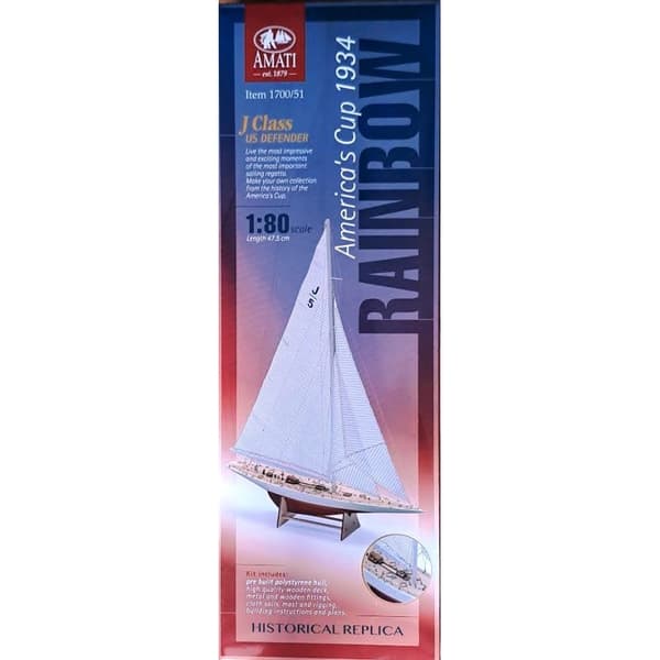 Amati - Rainbow America&#39;s Cup 1934 1:80