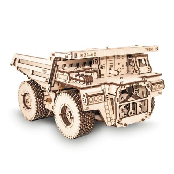 Modell - Eco Wood Art - BELAZ 75600 - 307 delar - Trä - Blandat - 14 år och uppåt