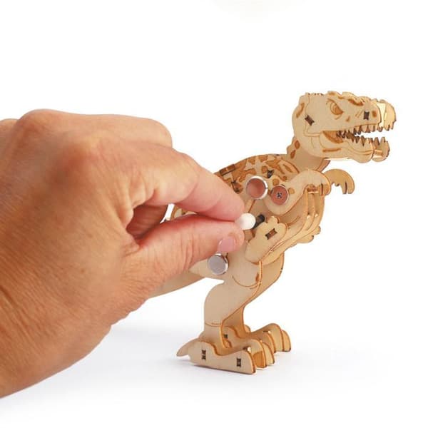 Mekanisk 3D modell T-Rex 17 cm
