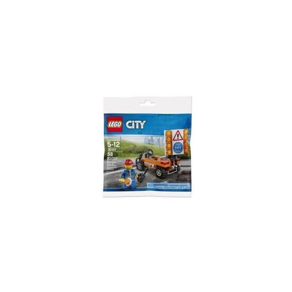 Byggleksak - LEGO - CITY POLYBAG 30357 - Byggfordon - Gul - Från 5 år