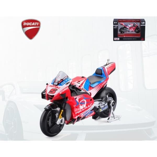 Monterade modeller - Ducati 2021 Zarco 1/18 Maisto