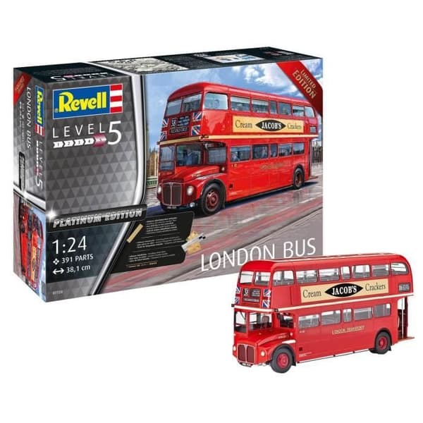Bussmodell - REVELL - Londonbuss - Plastmodell - Skala 1/24