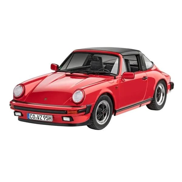 Bilmodell - REVELL - Porsche 911 G Carrera 3.2 Targa - 114 delar - Unik färg