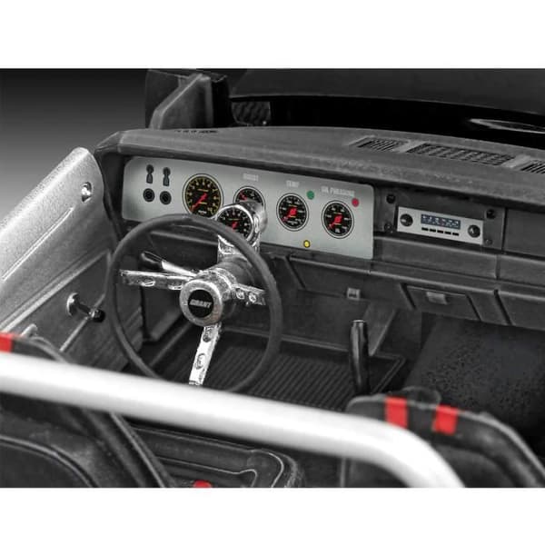 Racerbilsmodell - REVELL - Dodge Charger 1970 - Vit - Blandat - 13 år gammal