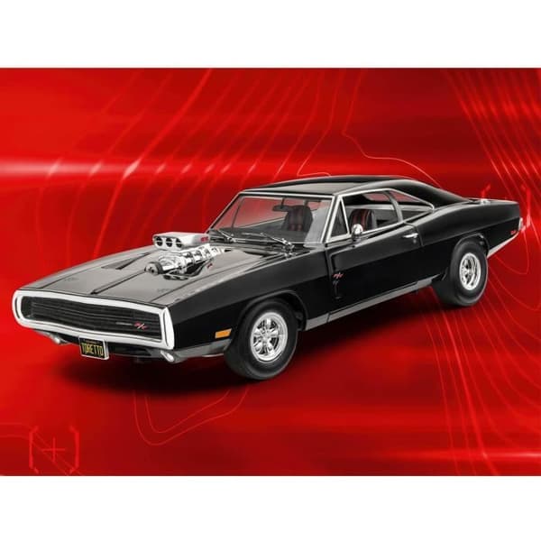 Racerbilsmodell - REVELL - Dodge Charger 1970 - Vit - Blandat - 13 år gammal