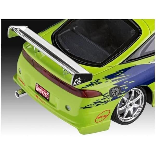 Bilmodell - REVELL - Fast & Furious Brian'S 1995 Mitsubishi Eclipse - Vit - Unisex - Barn