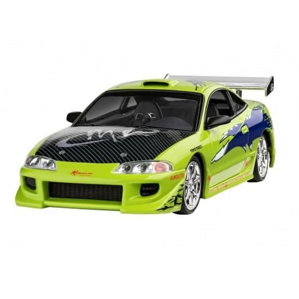 Bilmodell - REVELL - Fast & Furious Brian'S 1995 Mitsubishi Eclipse - Vit - Unisex - Barn