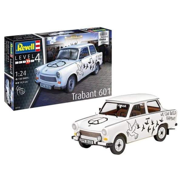 Bilmodell - REVELL - Trabant 601S - 138 delar - 1/24