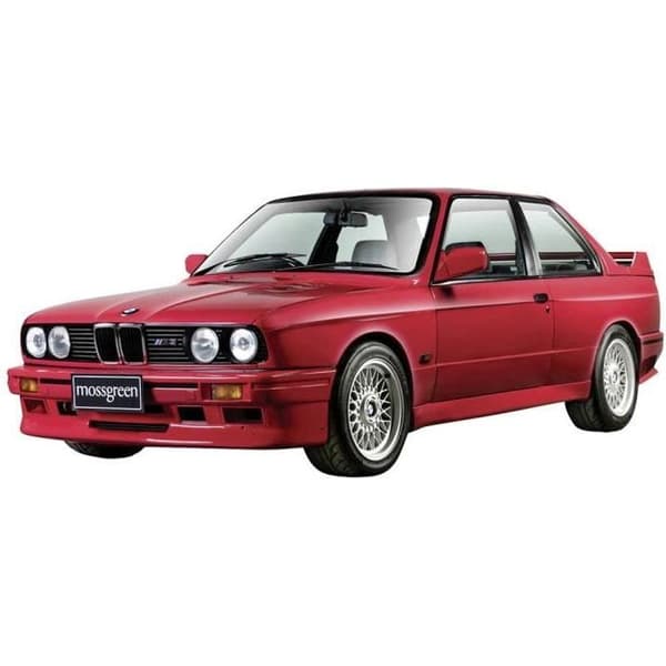 Bil - BBURAGO - BMW M3 (E30) 88 - Metall - Interiör - Modellbil
