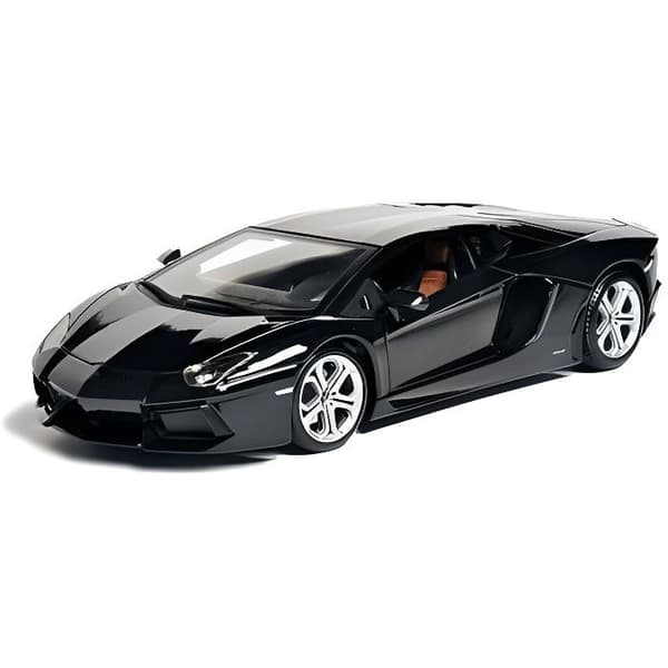 Skalmodell - MAISTO - Lamborghini Aventador LP700-4 - Skala 1/24 - Svart