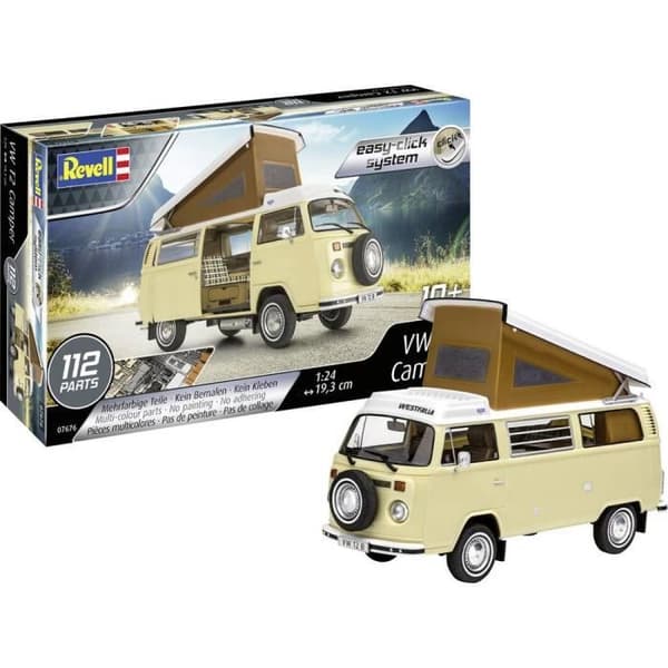 Revell RV 1:24 VW T2 Camper 1:24 modellbuss