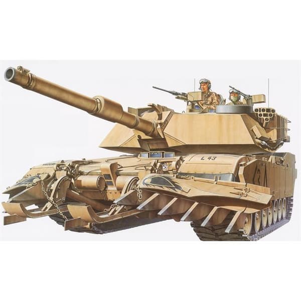 Tamiya - 35158 - Tank us m1a1 abrahams