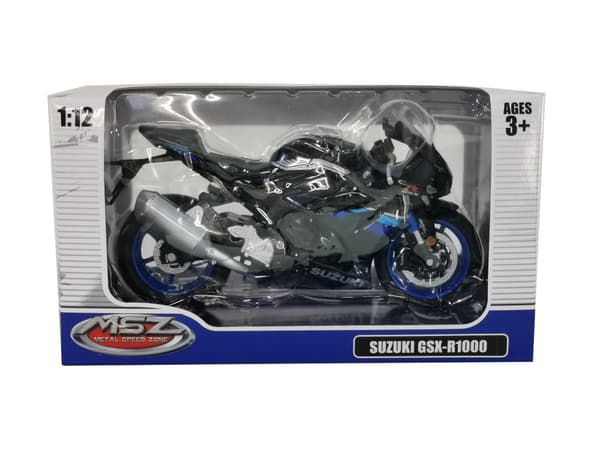 MSZ Die-cast model SUZUKI GSR-R1000, scale 1:12