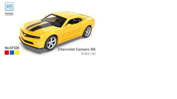 MSZ Die-cast model Chevrolet Camaro SS, scale 1:43