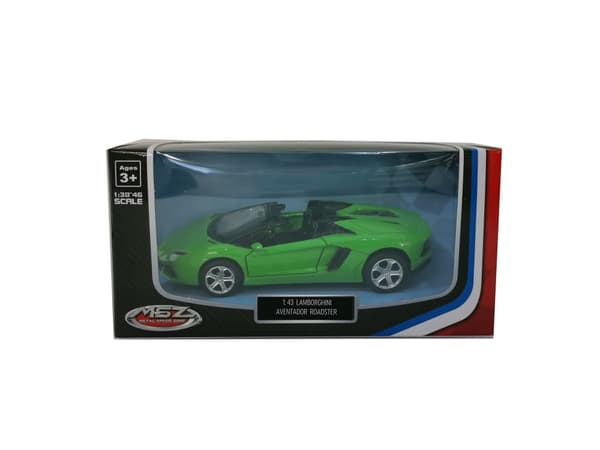 MSZ Die-cast model Lamborghini Aventador Roadster, scale 1:43