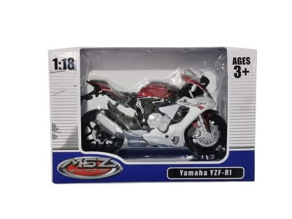 MSZ Die-cast model YAMAHA YZF-R1, scale 1:18