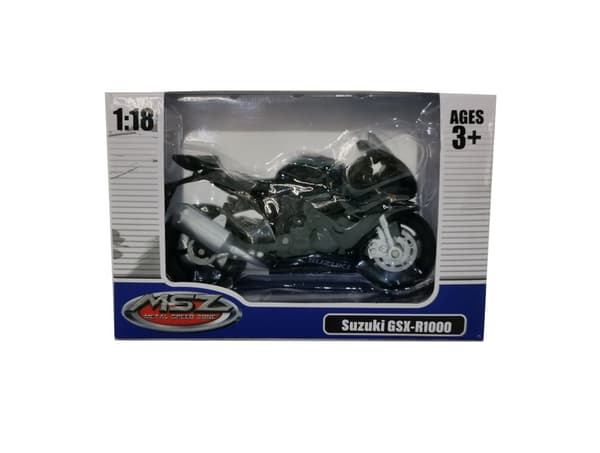 MSZ Die-cast model SUZUKI GSR-R1000, scale 1:18